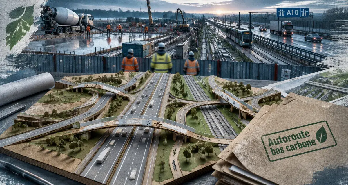 A10 et A85 : dix chantiers bas carbone prévus autour de Tours