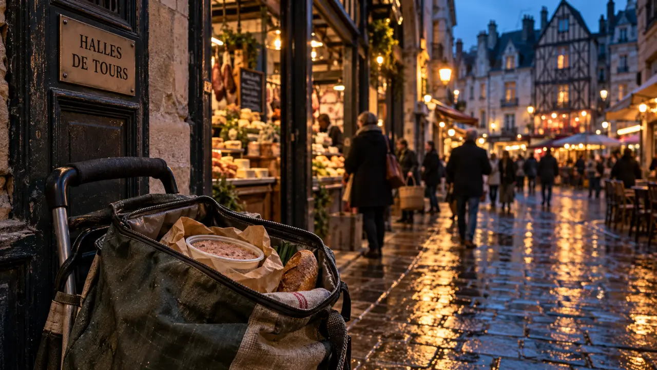 Boutiques Tours centre : rue des Halles, produits locaux et rillettes