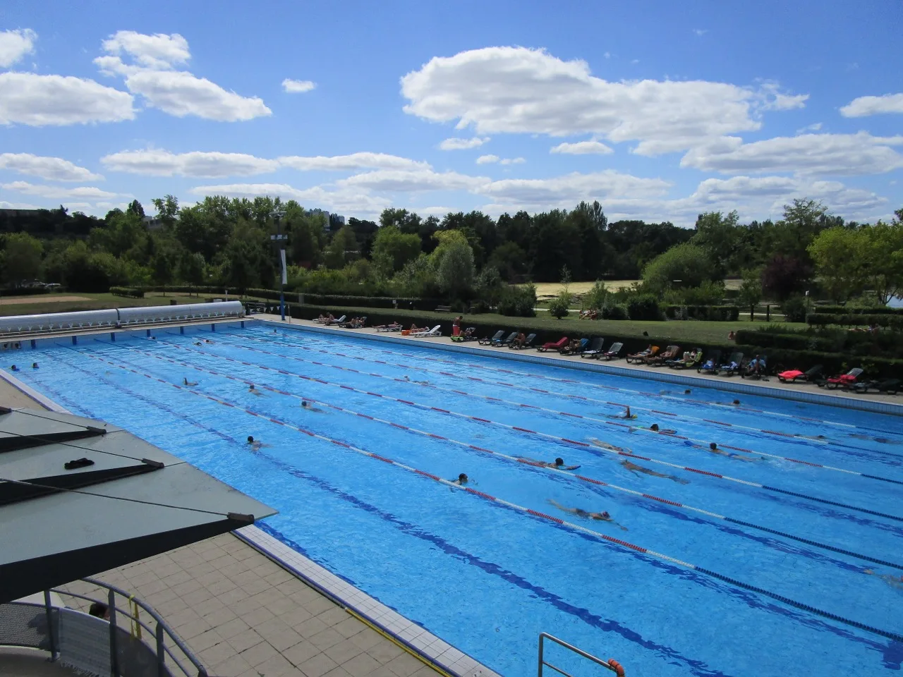 Le centre aquatique du Lac à Tours.