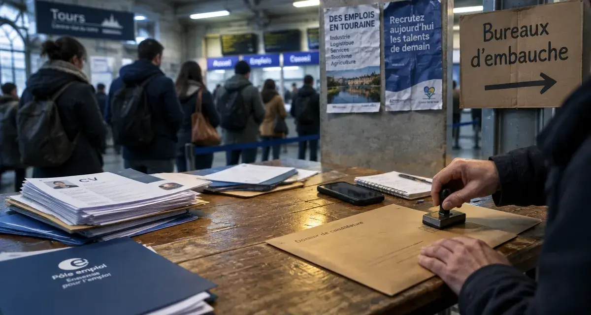 La CGT Cheminot organise des bureaux d’embauche dans les gares de Touraine