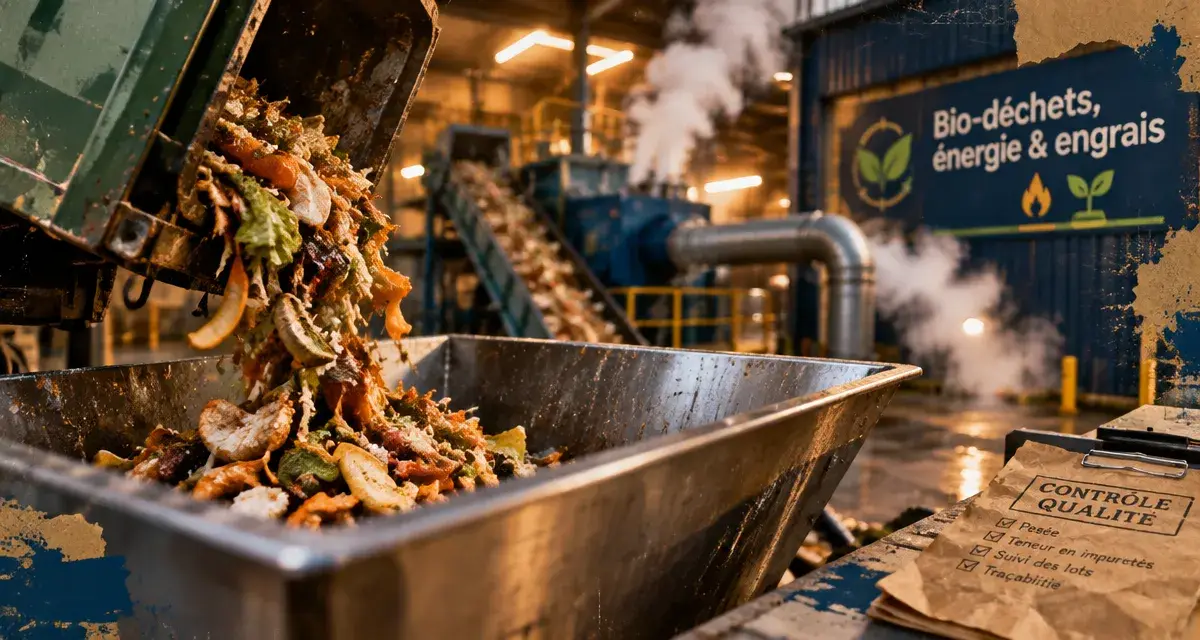 À La Riche, une usine valorise les déchets alimentaires de la métropole