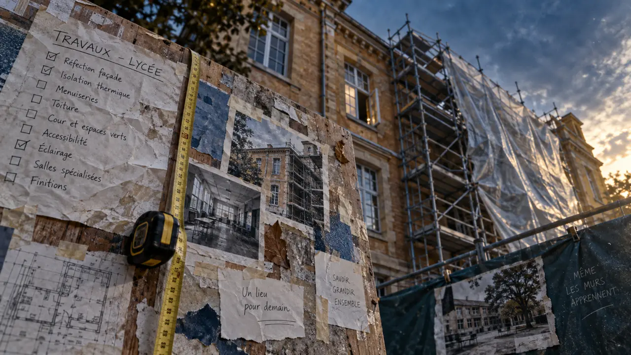 Lycées en Touraine : état des lieux des travaux et des enjeux