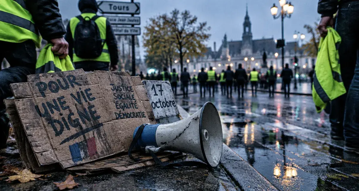 Manifestations du 17 octobre : les rassemblements prévus en Indre-et-Loire