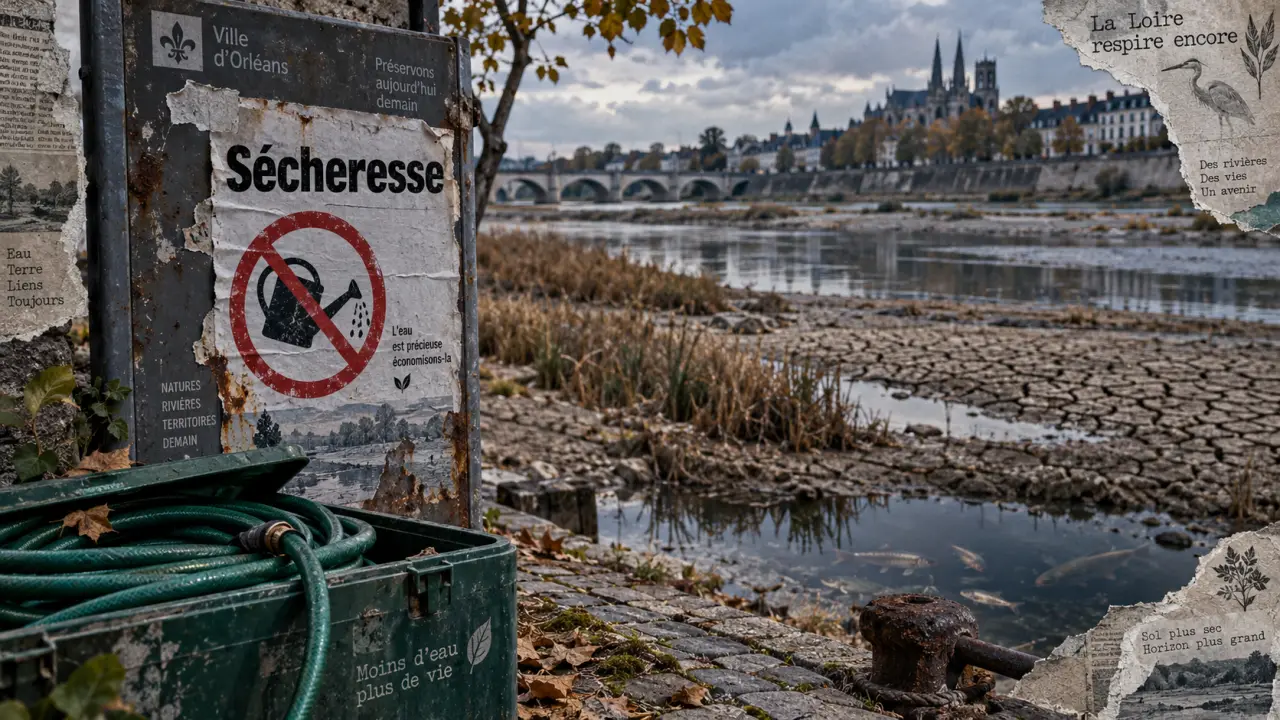 Sécheresse : restrictions renforcées sur la Loire, le Cher et l’Indre