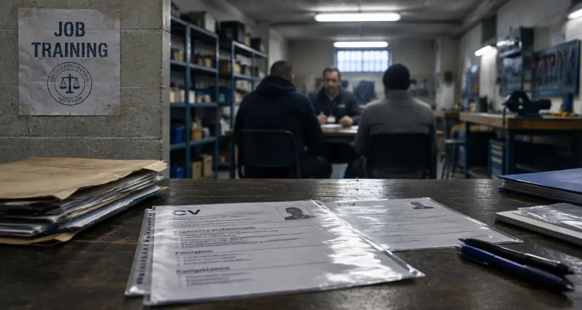À Tours, des détenus préparés à l’emploi lors d’un job training
