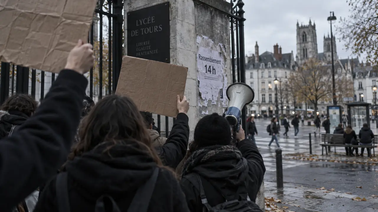 À Tours, lycées et sites universitaires restent mobilisés ce jeudi