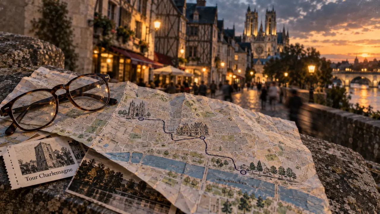 Tours que visiter : itinéraire cathédrale et Loire depuis la place Plumereau