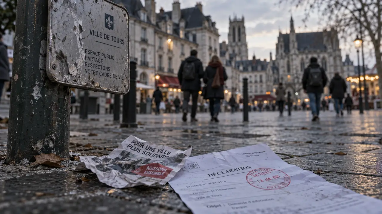 Rassemblements du 24 octobre à Tours : aucune déclaration en préfecture