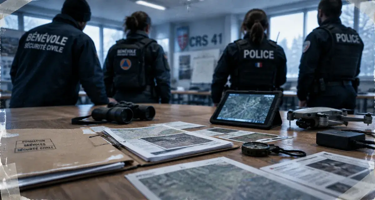 Près de Tours, des bénévoles formés à la recherche de personnes disparues