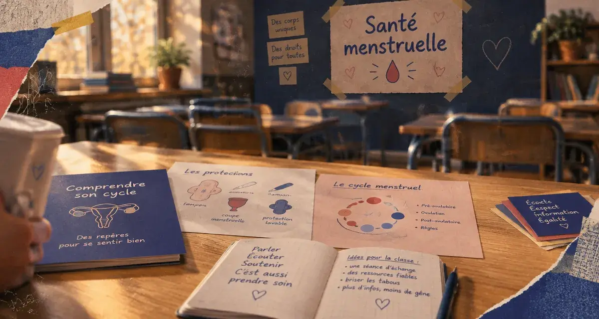 À Tours, une table ronde pour mieux intégrer la santé menstruelle à l’école