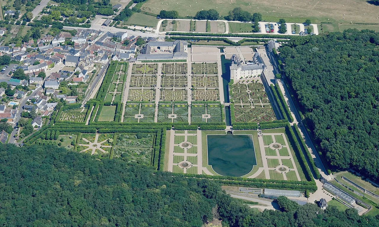 Château de Villandry vu du sud-est